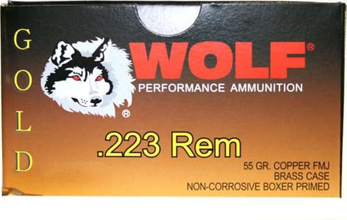 Wolf 762CFMJ PolyFormance  7.62x39mm 125 gr Full Metal Jacket FMJ 20 Bx/ 50 Cs | 645611301032