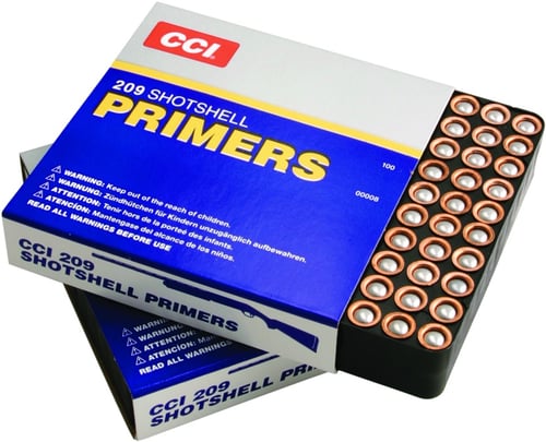 CCI SHOTSHELL PRIMERS PRIMERS 209M SHOTSHELL | 076683000095