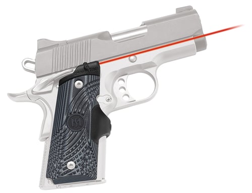 Crimson Trace LG905 Master Series Lasergrips Red Laser 1911 Compact Grip Black/Gray | 610242001811