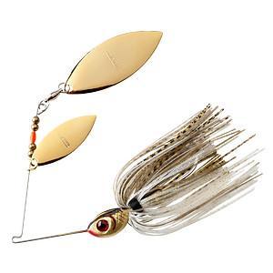 Booyah BYBW38641 Double Willow Blade Spinnerbait, 3/8 oz, Gold