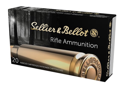 Sellier & Bellot SB3006D Rifle  30-06 Springfield 168 gr Hollow Point Boat Tail 20 Per Box/ 20 Case