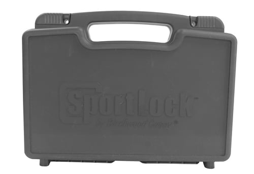 Birchwood Casey 03004 SportLock Handgun Case Foam Padded Molded Plastic, Lockable, 7.50