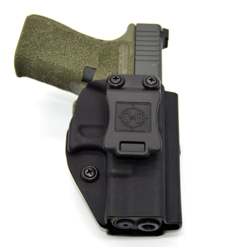 C&G Holsters 296100 Covert  IWB Black Kydex Belt Clip Fits Sig P365 Right Hand