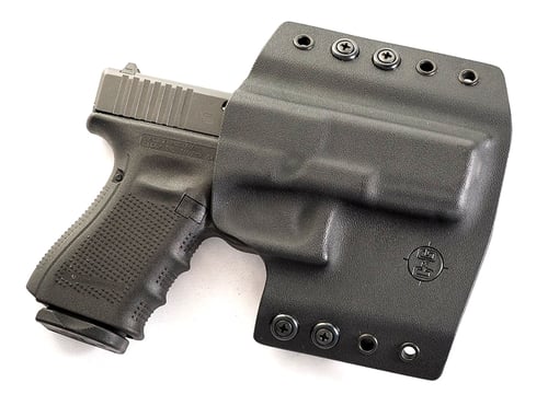 C&G Holsters 000100 Covert  OWB Black Kydex Paper Fits Glock 17 Fits Glock 22 Fits Glock 31 Fits Glock 47 Right Hand