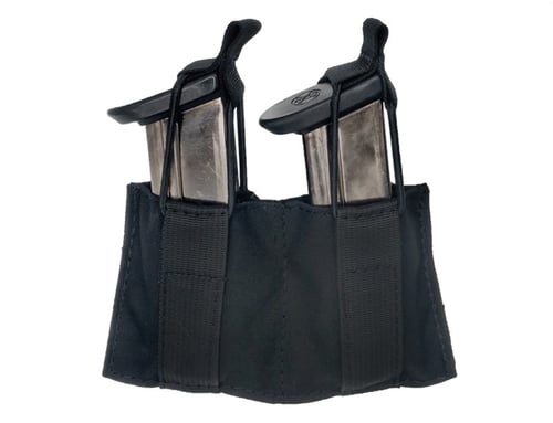 TacShield Double Speed Load Pistol Molle     Pouch, Black | 843119033336
