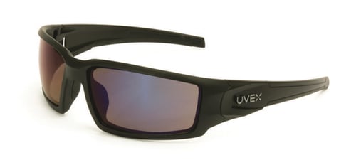 HyperShock AntiFog UvexTreme Plus, Sport     Style Black Frame/Blue Mirror Lens | 033552022251