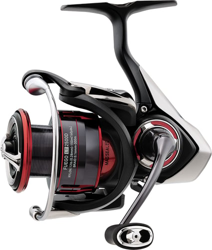 Daiwa FGLT2500D-XH Fuego LT Spinning Reel, Carbon Light Body