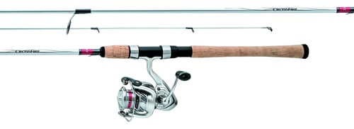 Daiwa CFLT20G602ML Crossfire Combos reel in 20 size reel 6' 2pc rod