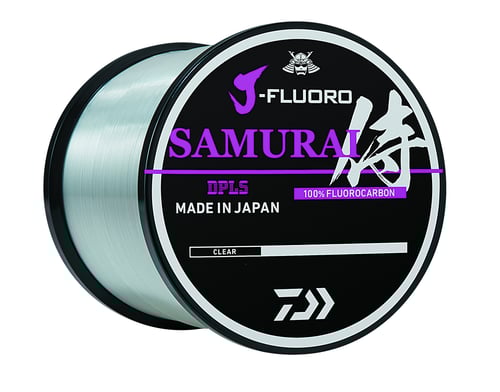 Daiwa JFS251000 JFluoro Samurai Fluorocarbon Line, Bulk, 25lb | 043178029046