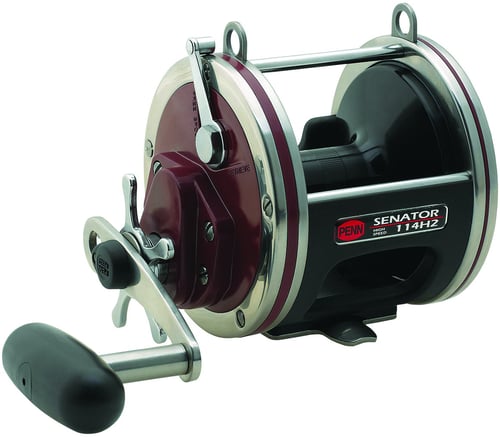 Penn 112H2 Special Senator Star Drag Conventional Reel, RH, Black | 031324011229