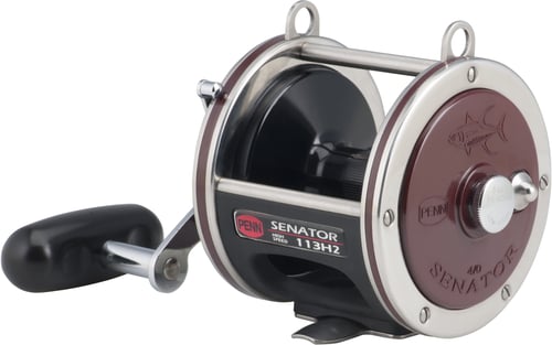 Penn 113H2 Special Senator Star Drag Conventional Reel, RH, Black | 031324011335
