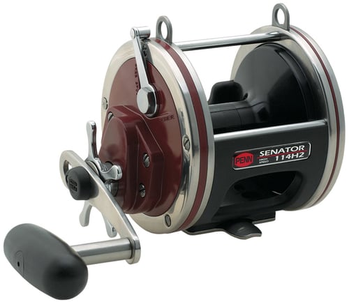 Penn 113H2LW Special Senator Star Drag Conventional Reel, RH, Black | 031324011359