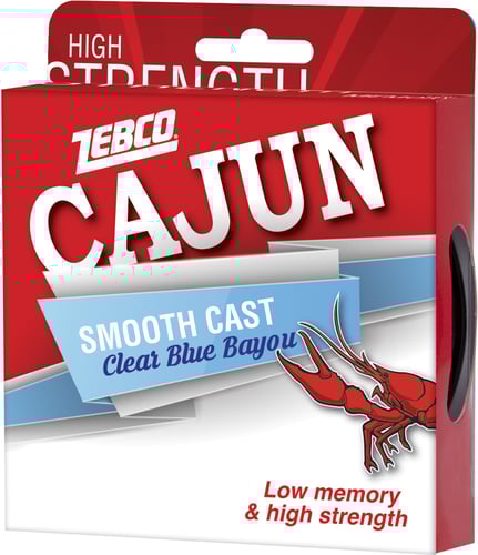 Cajun CLCASTF4C.CP4 Cajun Monofilament Filler 330yd 4lb Clear | 032784629870