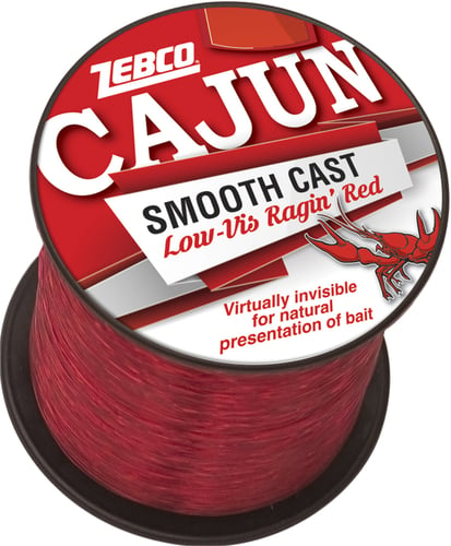 Cajun CLLOWVISQ8C Red Cajun Low Vis 1/4# Spool 8lb
