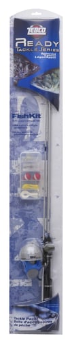 Zebco RTSCFBL.BP6 Ready Tackle Spincast Combo 56 Inch 2pc ML | 032784633587