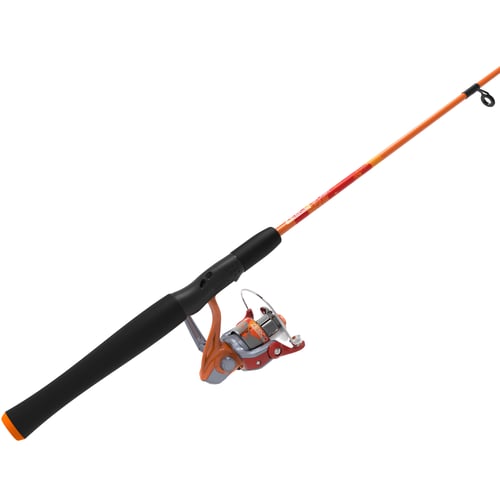 Zebco SPLOR20602MLB Splash Spinning Combo, Orange, 20 size Reel, with | 032784622994