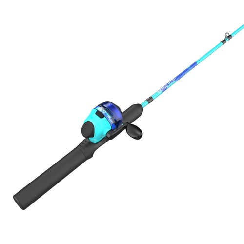 Zebco YSPLSCJBLA.FB6 Splash Jr Spincast Combo, Blue, 6 lb Line | 032784637677