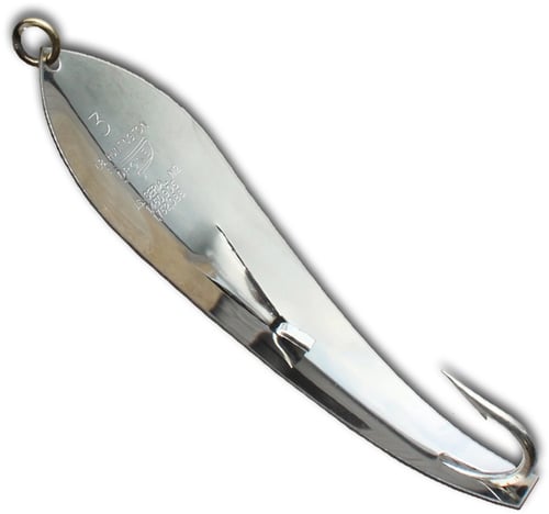 Huntington 3 Original Drone Spoon 5 1/4 Inch, 1 oz, 8/0 Hook, Stainless | 053451000501