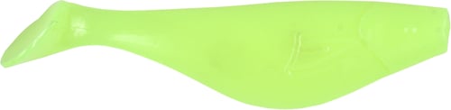 GOTCHA H3SA1510OCH Shad Body, 3 Inch Opaque Chartreuse, 15/Pack | 096337006761