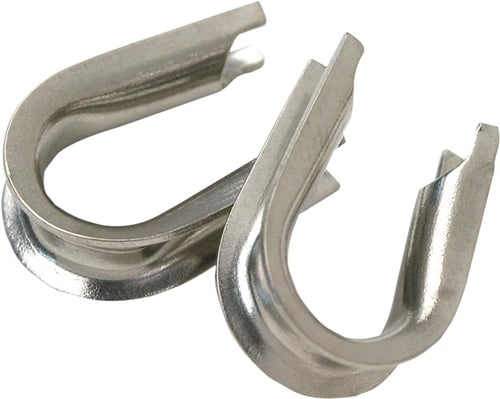 Billfisher SSTHS50 Stainless Steel Thimbles Small 50Pk | 096337001339