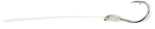 Sea Striker S7012 Snelled Octopus Hooks 6pk Sz2 Nickel, 12 Inch Leader | 096337003548
