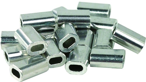 Billfisher 1.5AL25 Aluminum Single Sleeves 125150Lb 25Pk | 096337004927