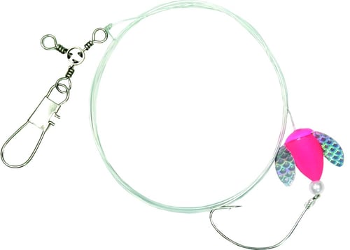 Shur Strike 463 SpinGlo Rig Pink Nickel Wide Gap Hook | 096337021641