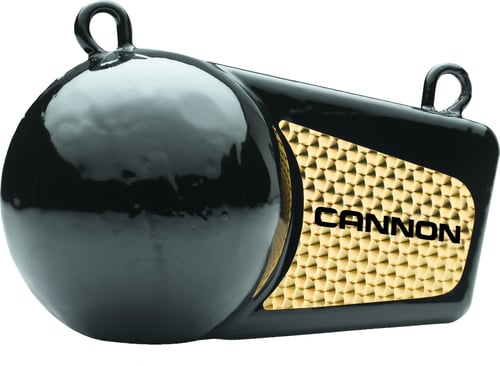 Cannon 2295180 Downrigger Trolling Flash Weight, Black w/Prism Tape