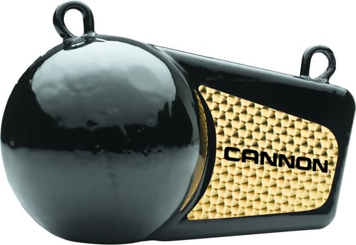 Cannon 2295190 Downrigger Trolling Flash Weight, Black w/Prism Tape | 012977221906