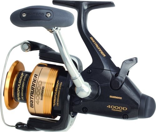 Shimano BTR4000D Baitrunner 4000 D Saltwater Spinning Reel Front Drag | 022255117623