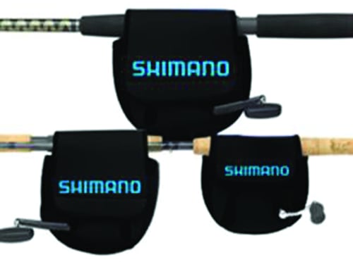 Shimano ANSC840A Neoprene Spinning Reel Cover Md Black