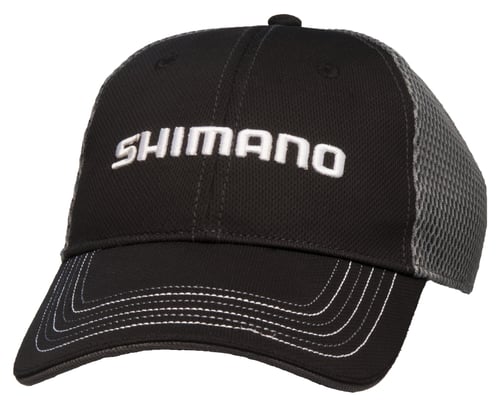 Shimano AHAT200BK Adjustable Cap Hook  Loop, Padded Sweatband Black | 022255004770