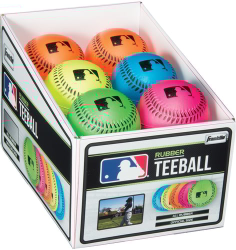 Franklin 23342S4 Franklin MLB Neon Rubber Teeball | 025725425037