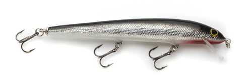 Bagley BL5BS BangOLure Balsa Minnow, 5 1/4 Inch, 3/8 oz, Black | 024861099942