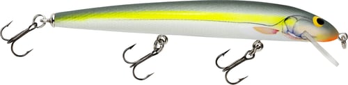 Bagley BL5SS BangOLure Balsa Minnow, 5 1/4 Inch, 3/8 oz, Sexy Shad | 024861103168