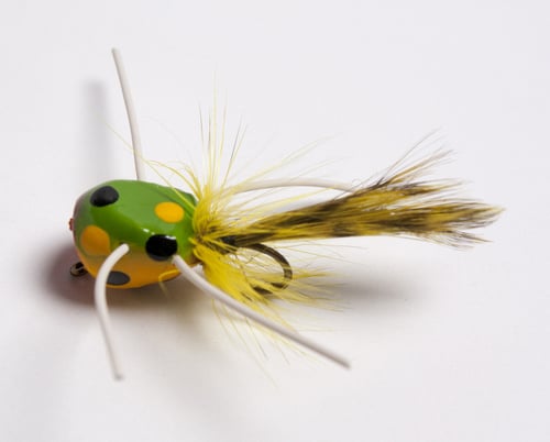 Betts 074 Frugal Frog Fly Popper Sz. 4, Assorted | 042621020562