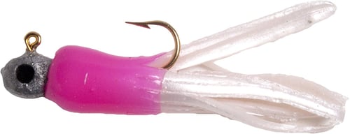 Betts 54-64-3-4 Mini Tube Jig, 1/64 oz, Pink/Pearl, 3/Pack