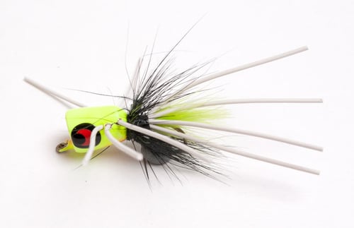 Betts 1201105 Pop n Hot Fly Popper Sz 10 Chartreuse | 042621020982