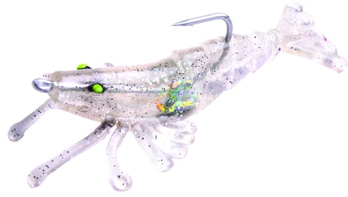 Billy Bay 972431 Halo Perfect Sinker Shrimp, 1/4 oz, Clear | 042621179666