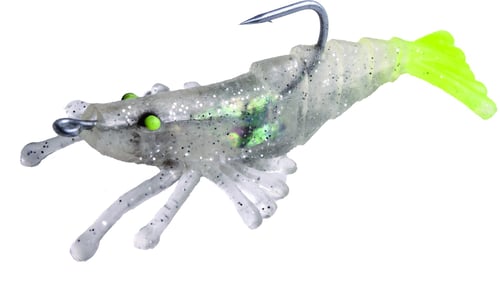 Billy Bay 9724311 Halo Perfect Sinker Shrimp, 1/4 oz, Clear | 042621179673