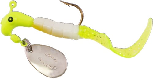 Road Runner 1602-316 Curly Tail Jig w/Spinner, 1/16 oz