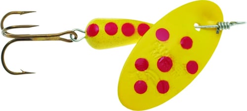 Panther Martin 2PMSPY InLine Spinner, 2, 1/16 oz, Spotted Yellow | 023634011327