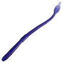 Manns BLB820 JellyWorm, 8 Inch, 20Pk Blueberry | 047079010042