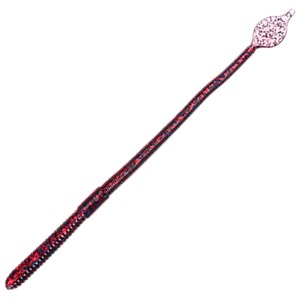 Manns PA1210 JellyWorm, 12 Inch, 10Pk Plum Apple | 047079014736