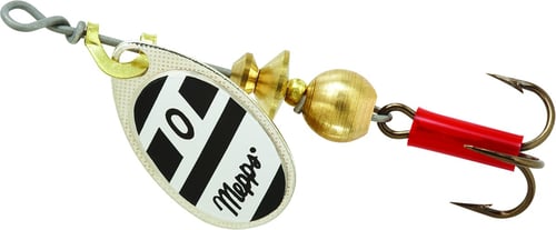 Mepps B0 S/BW Aglia InLine Spinner 1/12 oz, Plain Treble Hook | 022141002170