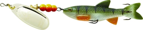 Mepps C4M S-PCH Comet Mino In-Line Spinner 7/16 oz Silver-Perch