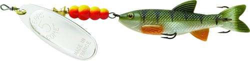 Mepps C5M S-PCH Comet Mino In-Line Spinner 1/2 oz Silver-Perch