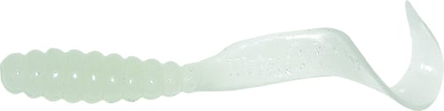Mister Twister TTSF20LS Teenie Curly Tail Grub, 2 Inch, Luminescent | 024376041931