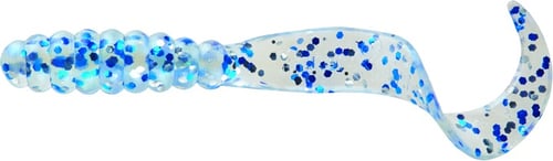 Mister Twister MTSF201BPS Meeny Curly Tail Grub, 3 Inch, Shiny Pearl | 024376042686