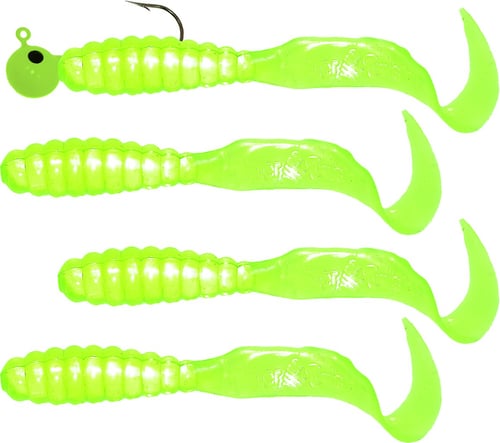 Mister Twister MR3-10 Meeny Curly Tail Jig Combo, 3